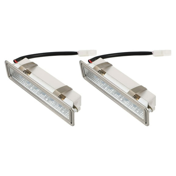 WHAMVOX LED Range Hood Light Bulbs for Kitchen Vent Hood Bright White Aluminum Alloy and Glass 2 Pieces