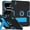 Black+Blue, variant on Dteck Case for iPad Pro 13 inch 2024,Shockproof Silicone + PC 3-Layer Protection Kickstand Case Heavy Duty Cover for iPad Pro 13-in. (M4) 2024,Black