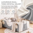 thumbnail image 4 of SLSY Toddler Bed, Low-to-Ground Child Bed with Built-in Side Pockets for Books & Toys, Premium Foam Padding, CPC-Certified, Odor-Free Fabric, 4 of 9