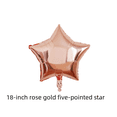 thumbnail image 2 of Happy wedding balloon wedding decoration suit 16-inch happy wedding rose gold letter balloon - Silver, 2 of 5