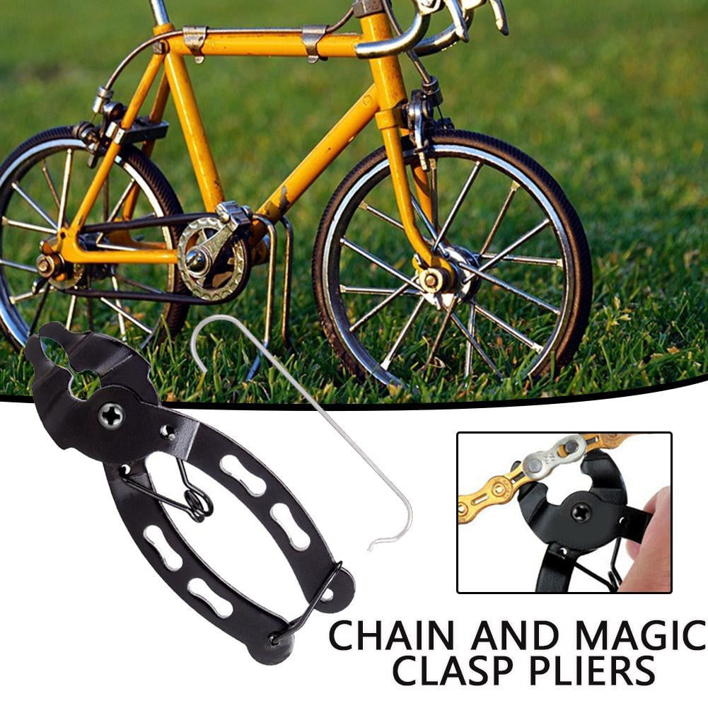Mini Bicycle Chain Quick Pliers Link Clamp MTB Bike Magic Buckle Removal Tool 