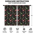 thumbnail image 2 of Blackout Kids Curtains,Black Cartoon Dinosaurs Roar Pattern Childrens Insulated Curtains Set Of 2,Bedroom Essentials,Toddler Room Decor 52"x84", 2 of 5