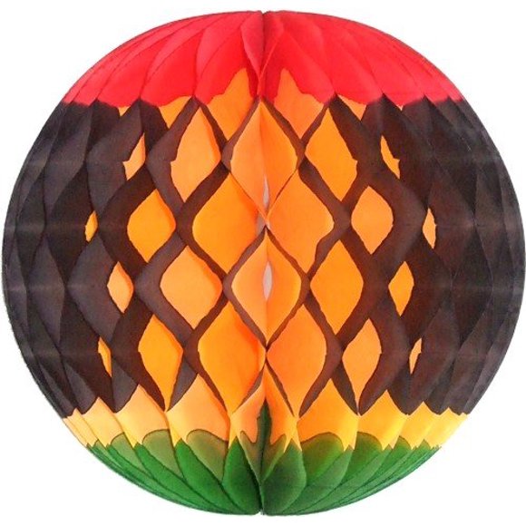 Lot de 3 Papier Hygiénique 12 Pouces Décoration Boule Kwanzaa