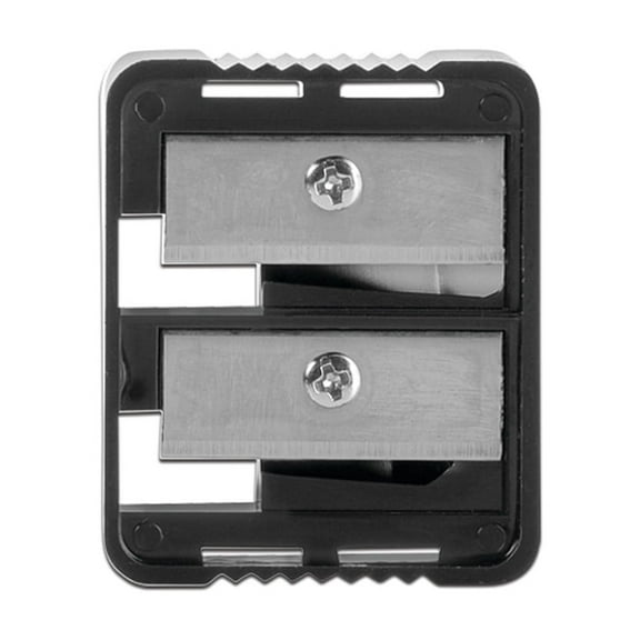Wet n Wild Dual Pencil Sharpener Dual-Pencil Eyeliner Pencil Sharpener | Convenient | Essential Tool | Sharpens | Easy To Clean | Travel-Friendly | Compact