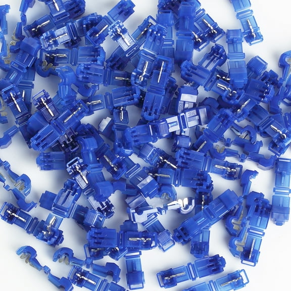 3M 952 T-TAP Quick Disconnect Wire Connector Blue 16-14 Ga Gauge Terminal 100 PCs