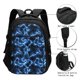 thumbnail image 3 of Balery Blue Lightning Mochila con carga USB para hombre y mujer - Mochila impermeable y antirrobo para portátil con puerto USB para viajes, trabajo, estudios y universidad, 3 of 7