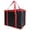 B, variant on Insulated Food Delivery Bag for Hot and Cold, Large Capacity Commercial Catering Bag, Reusable Thermal Food Carrier for Pizza, Rideshare, Parties and Events 15.7x13x10.3IN