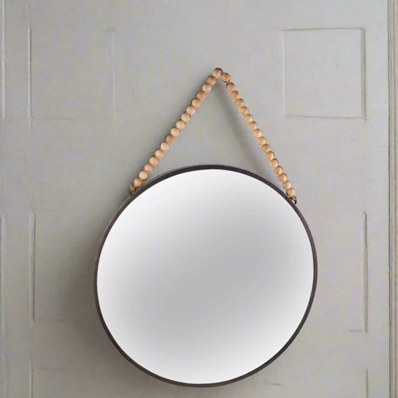 Quenby Beaded Wall Mirror