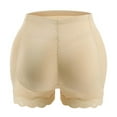 thumbnail image 2 of Xmarks Butt Lifter Panties for Women Seamless Padded Underwear Booty Pads Hip Enhancer Lace Shapewear Boyshorts Skin 2XL, 2 of 13