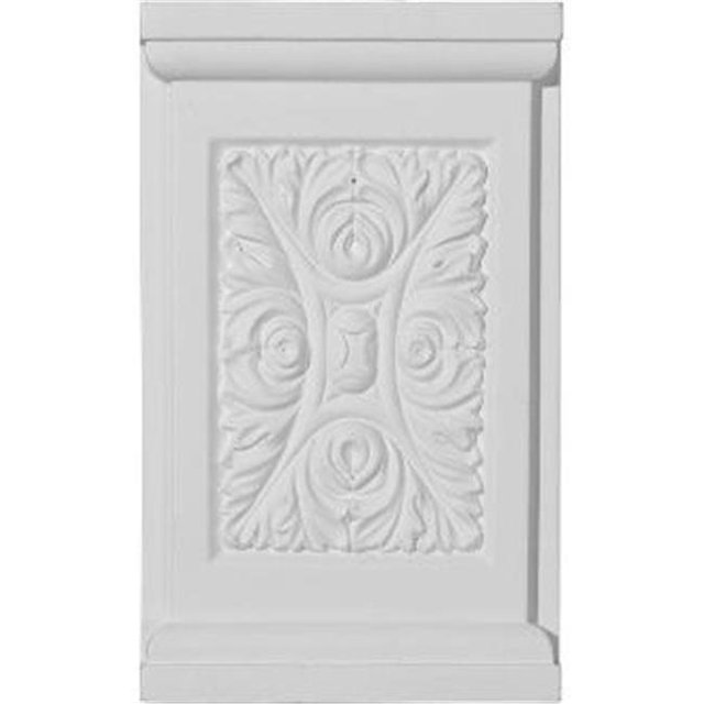 5.25 In. W X 8.62 In. H X 1.25 In. P Architectural Medway Plinth Block