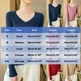 thumbnail image 7 of yillto Lightweight Sweaters for Womens Soft Knit Long Sleeve V Neck Sweater Fall Slim Fashion Outfits, 7 of 7