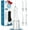 White, variant on Water Flosser,Irrigador Dental with 4 Modes,4 Jet Tips, 300ML Tank & IPX7 Waterproof Water Flossers for Teeth-Muzpu(White)