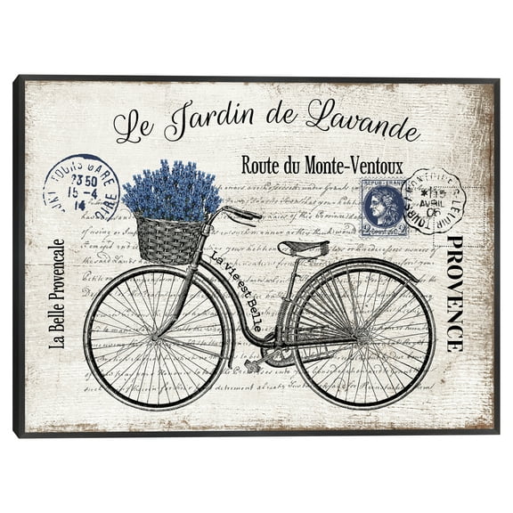 Bee Happy Bucket by Beth Albert Canvas Wall Art