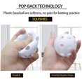 thumbnail image 2 of 12 Pack Plastic Baseball Practice Baseballs For Hitting, Indoor Outdoor Lightweight Balls Baseb, 2 of 4