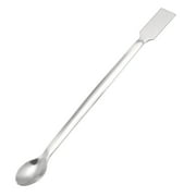 Uxcell 150mm 2 in 1 Double Head Stainless Steel Lab Sampling Spoon 10 Pack