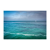 Low Tide - Santa Cruz California Photography Unframed Wall Art Print 5 x 7 inches
