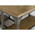 thumbnail image 3 of Collin Computer Desk with Selves, 48" Wide, Weathered Driftwood, 3 of 9