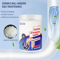 Sink Drain Cleaner, 300g Stain Remover, Deodorizer, Kitchen Toilet Bathtub Drain Cleaner Powder