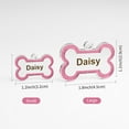thumbnail image 2 of Personalized Pet ID Tags, Custom Dog Name Tags, Engraved Both Sides Customized Dog Tags For Your Dog Collars, 2 of 5