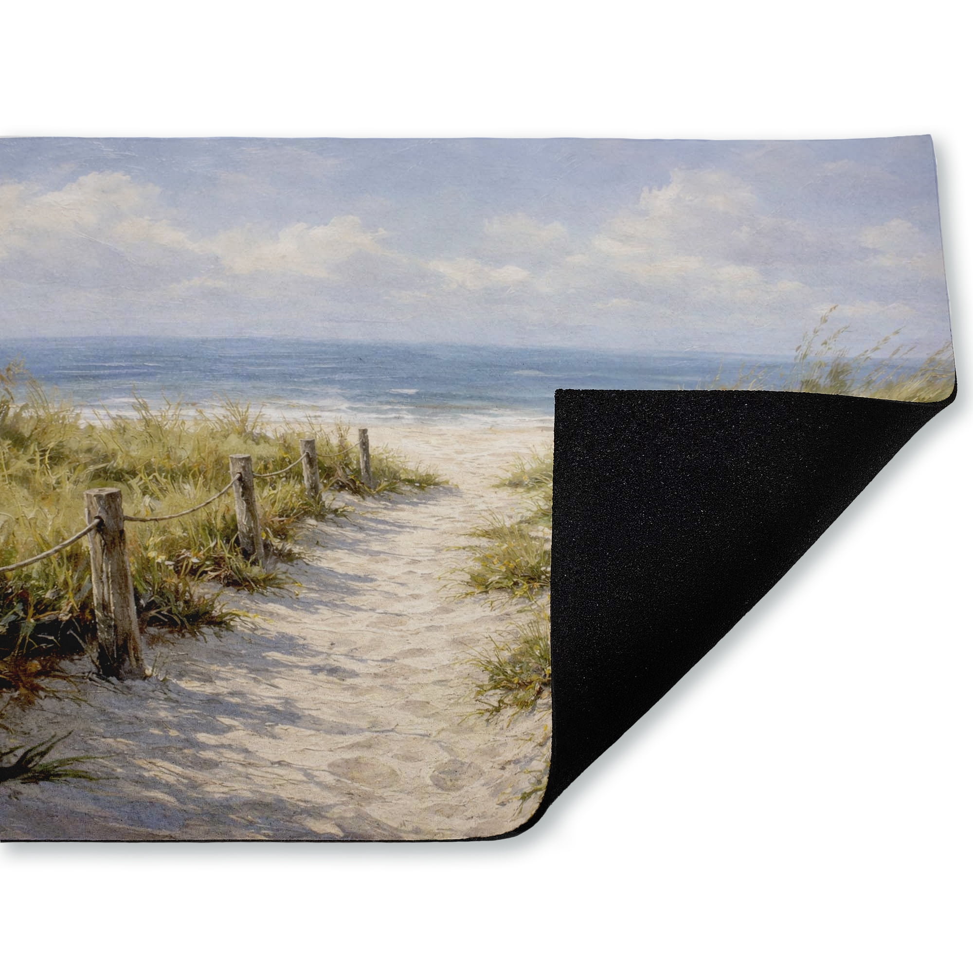 Stupell Industries Sandy Beach Pathway Printed Outdoor Door Floor Mat, design by Ziwei Li