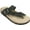 gold, variant on White Mountain Womens Crawford Leather Flat Thong Sandals