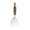 C, variant on mdesiwst Flat Shovel Stainless Steel Slotted Spatula with Wooden Handle Heavy-Duty Turner for Steak Pancakes BBQ Heat-Resistant Essential Kitchen Tool for Flipping