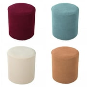 Stretch Stool With Sliding er Round Ottoman Includes Furniture ion With Stretch Bottom For Living Room, P Bracket 2pcs
