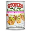 Stokes: W/Pork & Jalapenos Green Chili Sauce, 15 oz