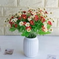 thumbnail image 4 of 1 Bouquet Artificial Flowers Plant Daisy Simulation Wedding Party Home Decor, 4 of 8