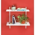 thumbnail image 3 of Knape & Vogt Melamine Shelf 1980WH - Stain Resistant, Rectangle - 12 in x 36 in, White, 3 of 4