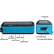 thumbnail image 4 of W-KING S20 Loudspeakers IPX6 Waterproof Bluetooth Speaker, 4 of 5