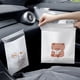 thumbnail image 5 of 30 piezas 1 paquete de bolsas de basura para automóvil, bolsas de limpieza que se pueden pegar, bolsas transparentes portátiles, bolsas desechables para el hogar, la cocina y la oficina, patrón de dib, 5 of 5