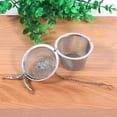 thumbnail image 3 of 6.5cm Practical Tea Ball Steel Mesh Seasoning Bag Filter Cooking Strainer Basket for Spices Loose Leaf Tea, 3 of 9