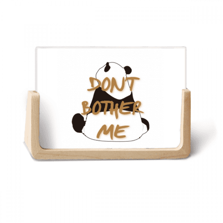 Emotional Conflict Negative Refusal Photo Wooden Photo Frame Tabletop Display