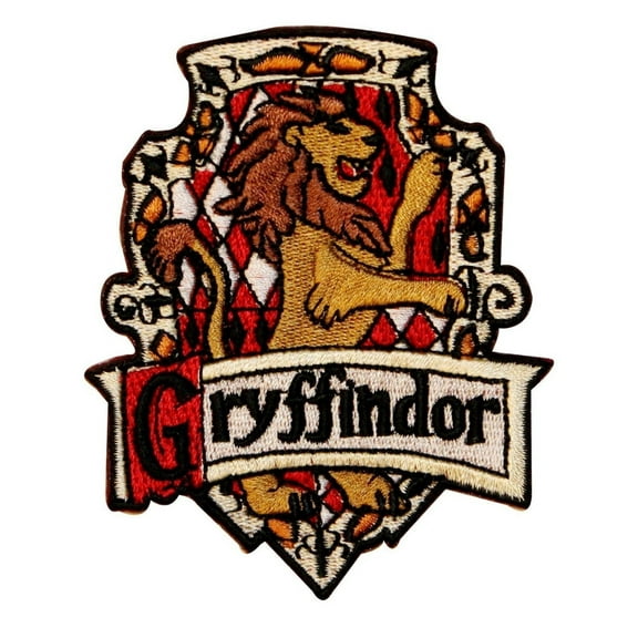 Harry Potter Gryffindor Embroidered Chest Logo UK Patch