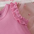 thumbnail image 6 of FDDMis 2 Piece Sets Cute Baby Girl Outfit Baby Girl Outfits 6-9 Months Brown Shirt + Dance Shorts Baby Clothes Girls 10-12, Red 12-18 Months, 6 of 9
