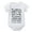 BY0002-White, variant on Be Careful What You Say to Me My Grandma's Crazy Bodysuits Baby Girl Short Sleeve Baby Bodysuit White White Baby Romper 0-3 M
