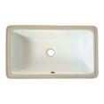 thumbnail image 2 of Fine Fixtures Undermount Vessel Bathroom Sink - 16" x 8" - White, 2 of 4