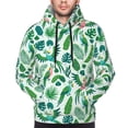 thumbnail image 4 of Hoodies for Men - Funny Green Cartoon Cute Parrot Long Sleeve Comfrt Men'S Fashion Hoodies & Sweatshirts, Sweatshirts for Men Hoodies Pullover Clothing Clothes with Pouch, 4 of 7