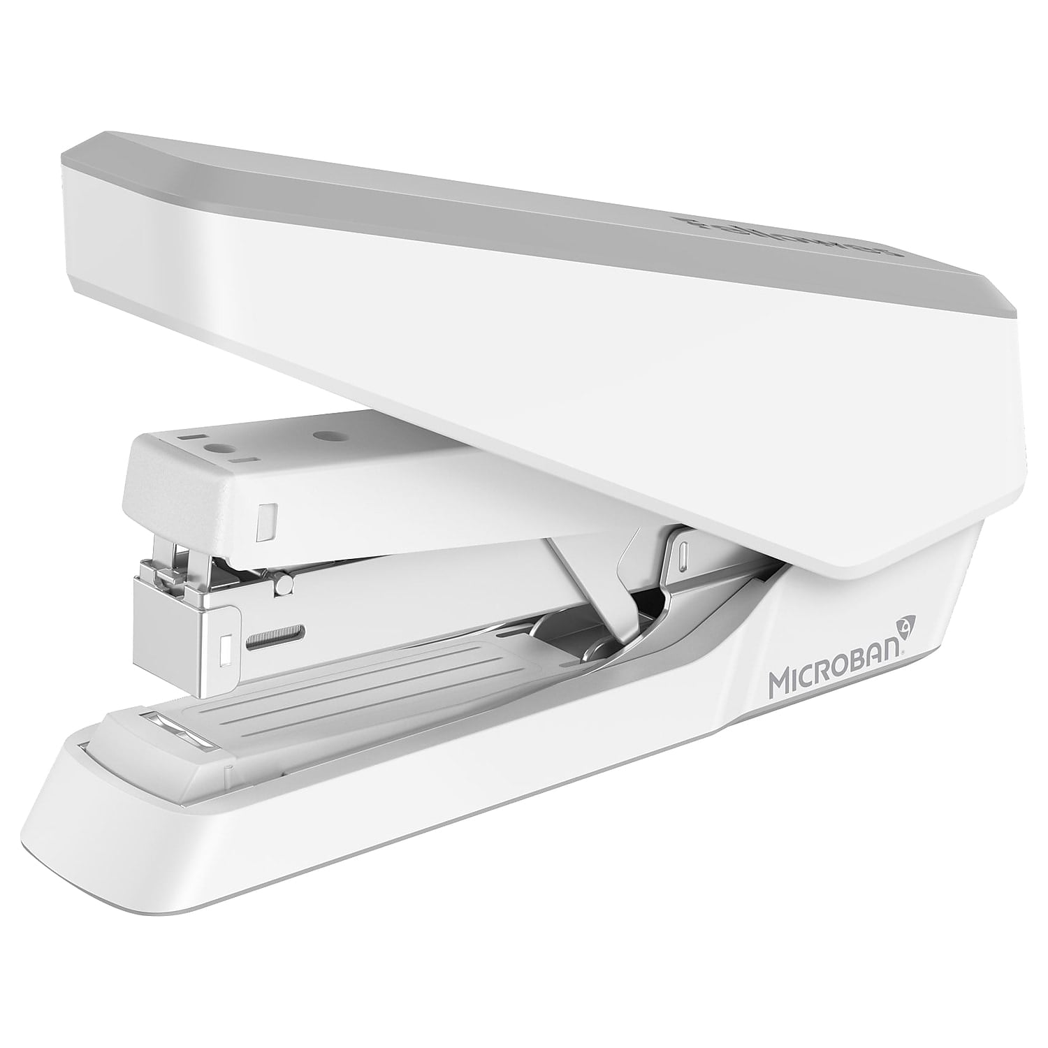 Fellowes LX870 EasyPress Desktop Stapler 40-Sheet Capacity White (5014501) LX870WHITE