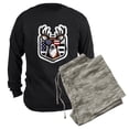 thumbnail image 6 of CafePress - Deer Patriotic Hunter - Men's Long Sleeve Loose Fit Cotton Dark Pajama Set, 6 of 7