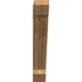 thumbnail image 2 of Ekena Millwork 6"W x 36"D x 36"H Traditional Slat Rough Sawn Bracket, Western Red Cedar, 2 of 4