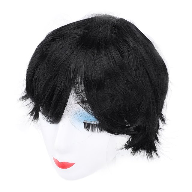 Peluca Corta Para Mujer, Peluca De Cosplay Con Forro Transpirable, Sintética, Fácil De Usar Para Fiestas