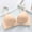 Beige, variant on Macaron Underwear Traceless Girl Bra Set Smooth No Underwire Gathered Upper Bracket Adjustable Bra Bralettes For Women Push Up Bra Wireless Bra Bras For Women,Color Beige,Size 32