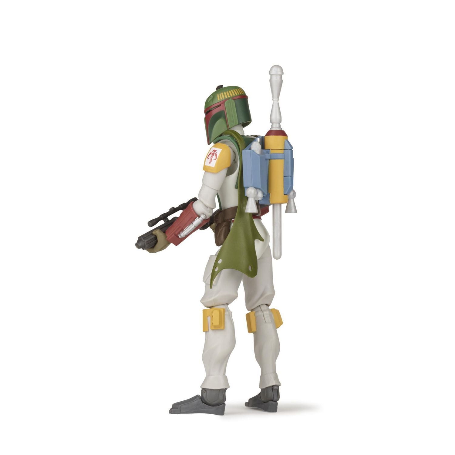 Star Wars Galaxy of Adventures - Figurine articulée Boba Fett de 12,5 cm avec projectile, jouet pour enfants, à partir de 4 ans
