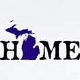 thumbnail image 2 of CafePress - HOME Michigan Body Suit - Baby Light Bodysuit, Size Newborn - 24 Months, 2 of 4