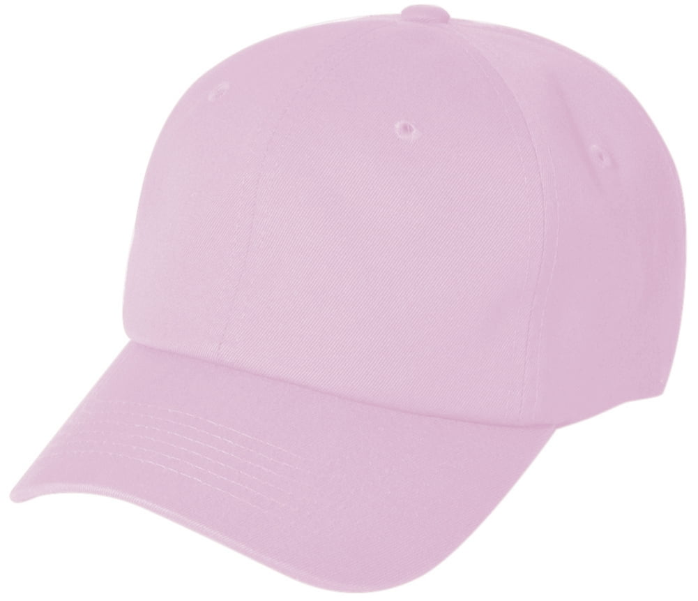 plain pink hat