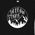 thumbnail image 4 of Inktastic Yellowstone National Park- Mountains Boys or Girls Baby T-Shirt, 4 of 5