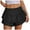 Black, variant on vigerkar Flowy Shorts for Women Ruffle Skorts High Waisted Pleated Mini Skirts Teen Gilrs Running Tennis Skort Summer Shorts 2025 AG, L