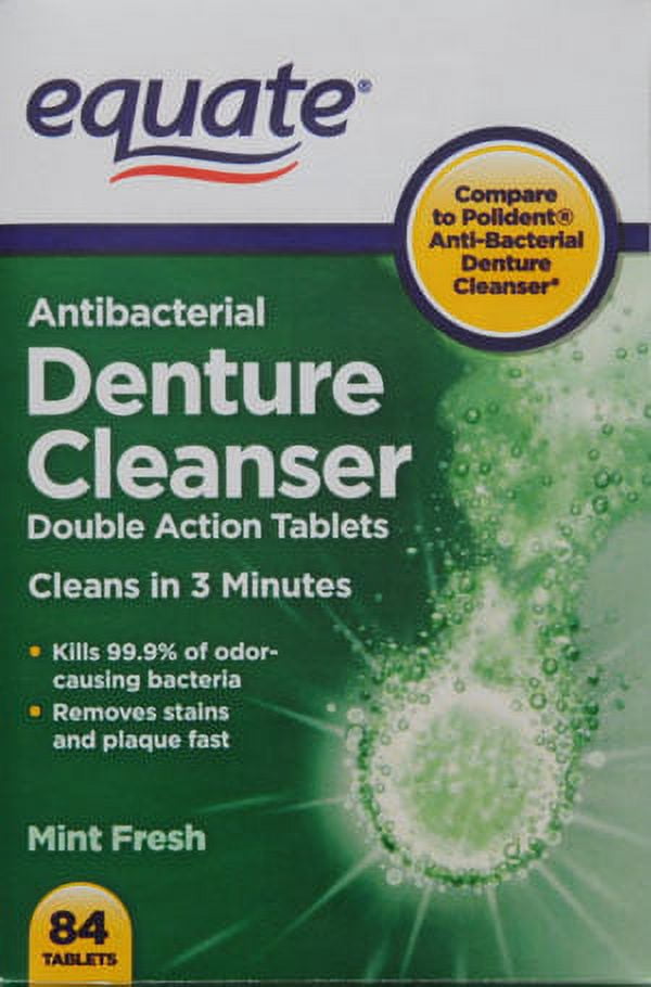 Equate Double Action Denture Cleanser